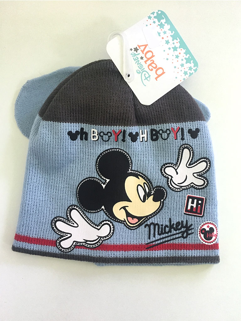 Σκουφάκι και γαντάκια Mickey